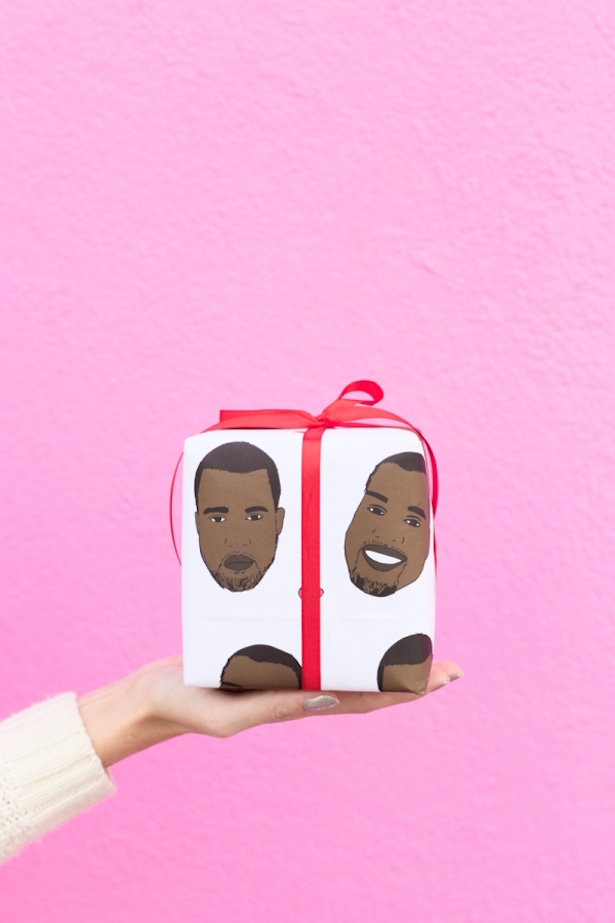 Kanye West wrapping paper